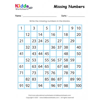 free printable missing numbers worksheets kiddoworksheets