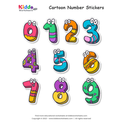 Number Stickers