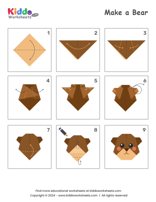 Origami Bear