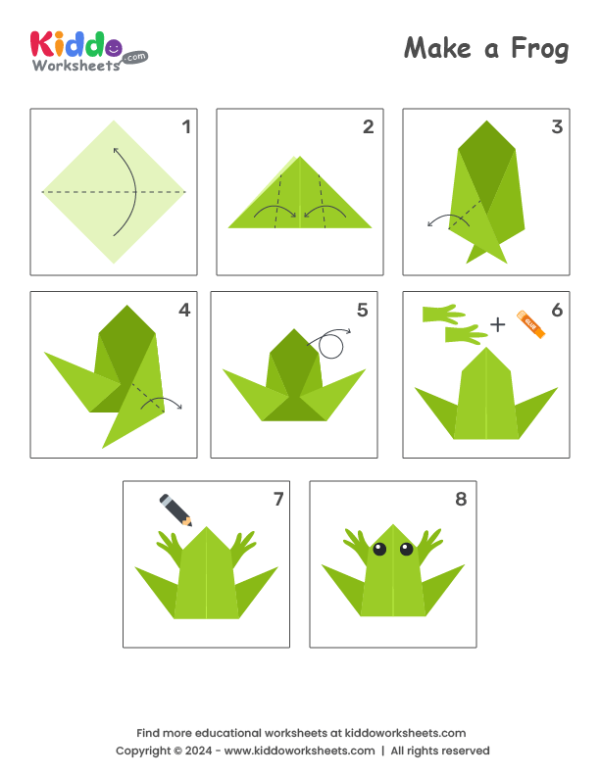 Origami Frog