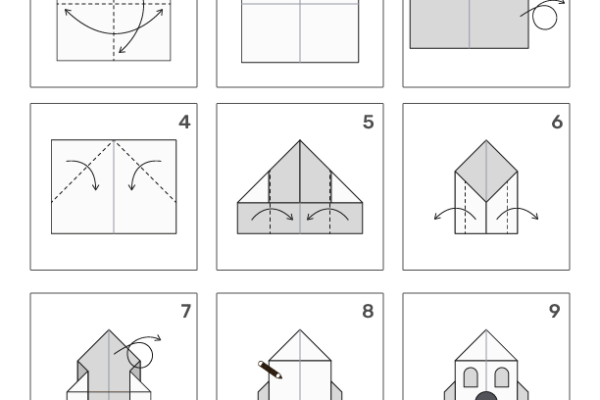 Origami House Worksheet