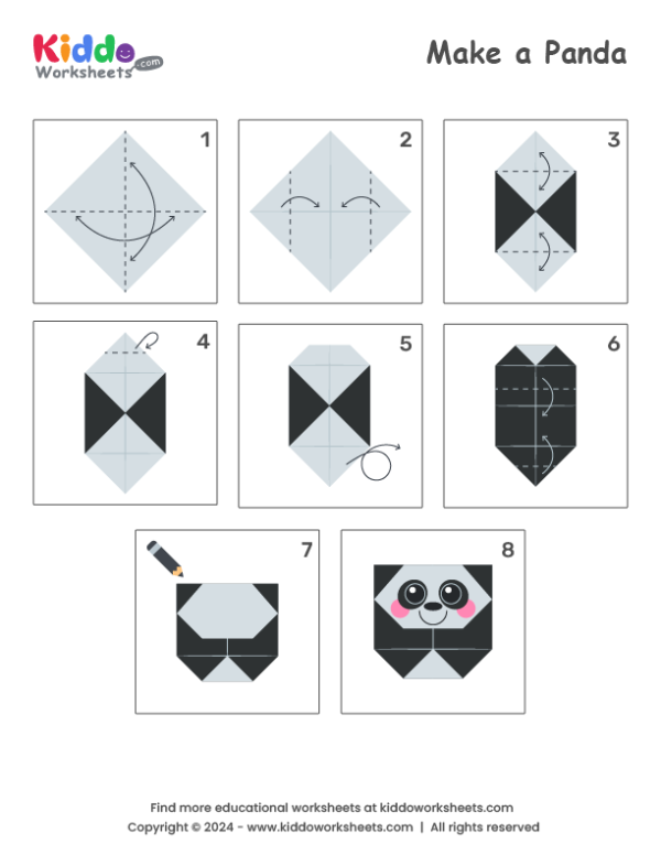 Origami Panda