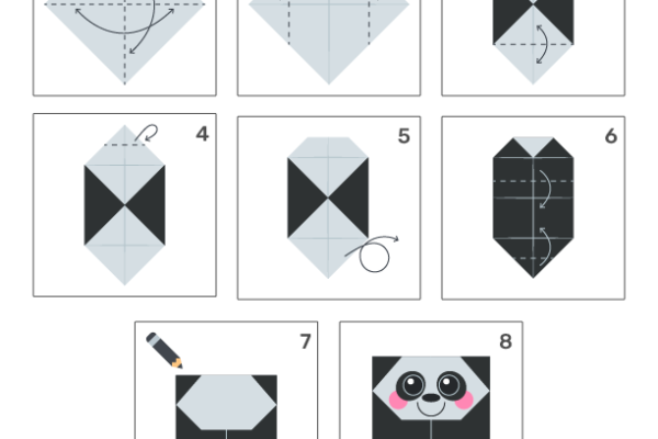 Origami Panda Worksheet