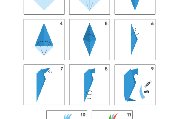 Origami Parrot Worksheet