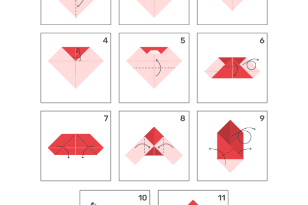 Origami Santa Claus Worksheet