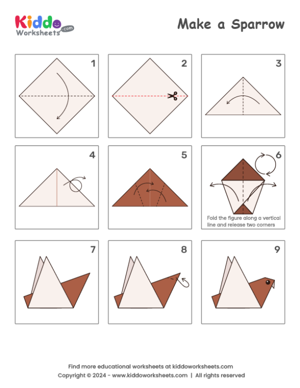 Origami Sparrow