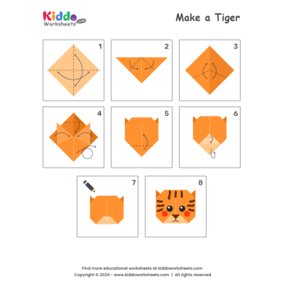 Origami Tiger