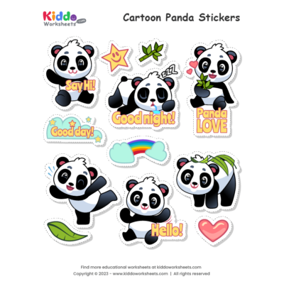 Panda Stickers