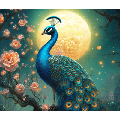 Peacock Sliding Puzzle