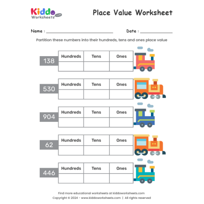 Place Value Worksheet