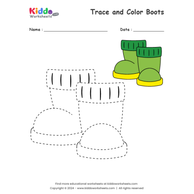 Trace and Color Boots