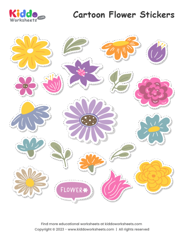 Flower Stickers