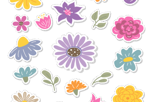 Flower Stickers