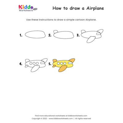 How to draw Airplane