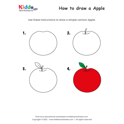 How to draw Apple