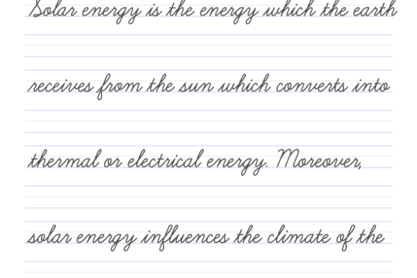 Cursive Writing Worksheet 10