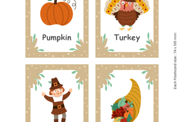 Thanksgiving Flashcards