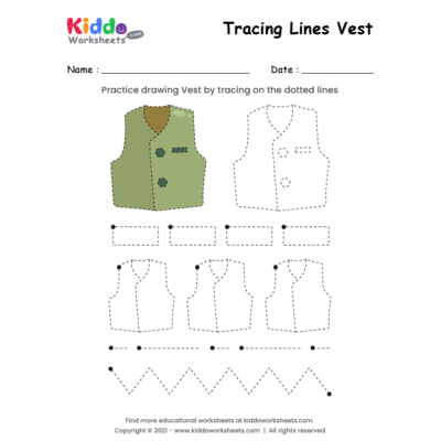 Tracing Lines Vest