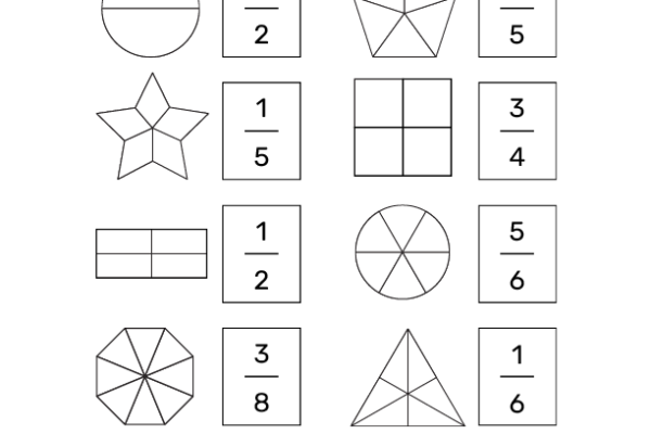 Math Fractions Worksheets