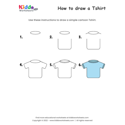 How to draw T-shirt