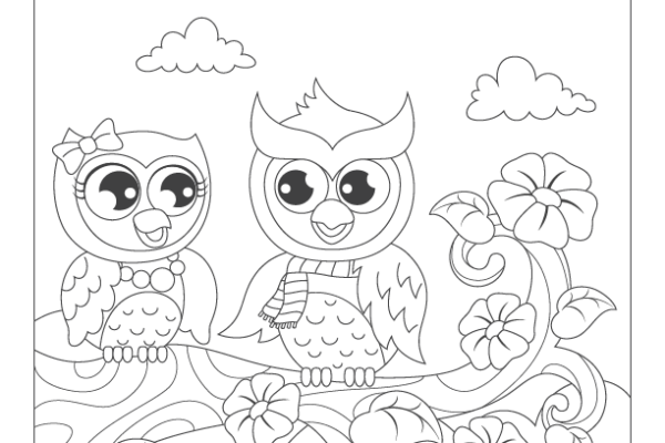 Fill the Color-Owl Worksheet