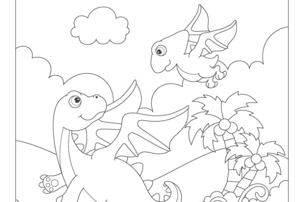 Fill the Color-Dragon Worksheet