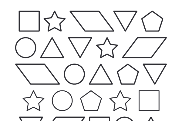 Find Triangle Shape Worksheet