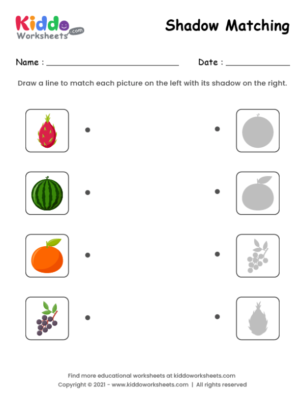 Shadow Match Fruits 4