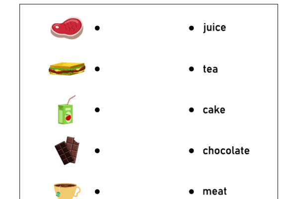 Word to Picture Matching Worksheet 7