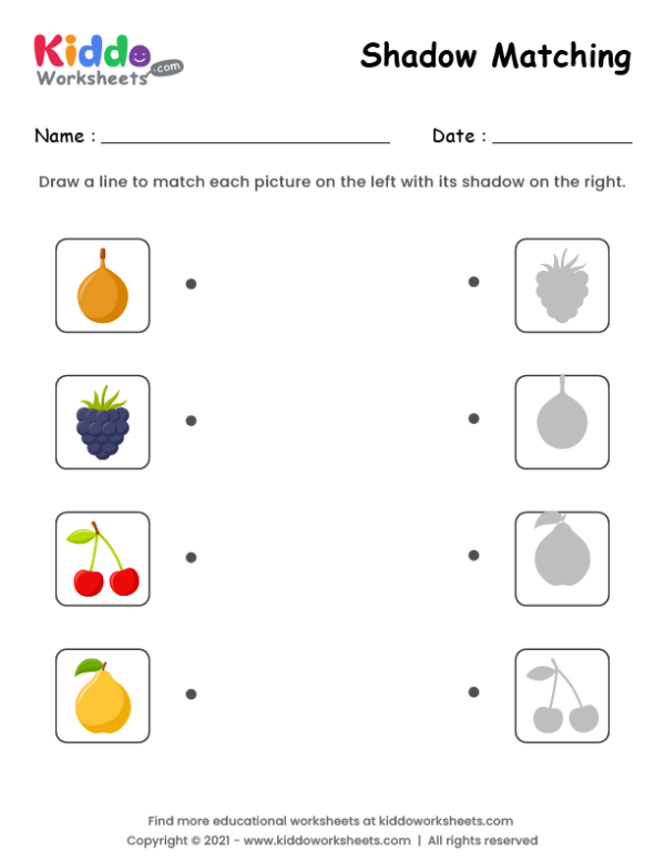 Shadow Match Fruits 5