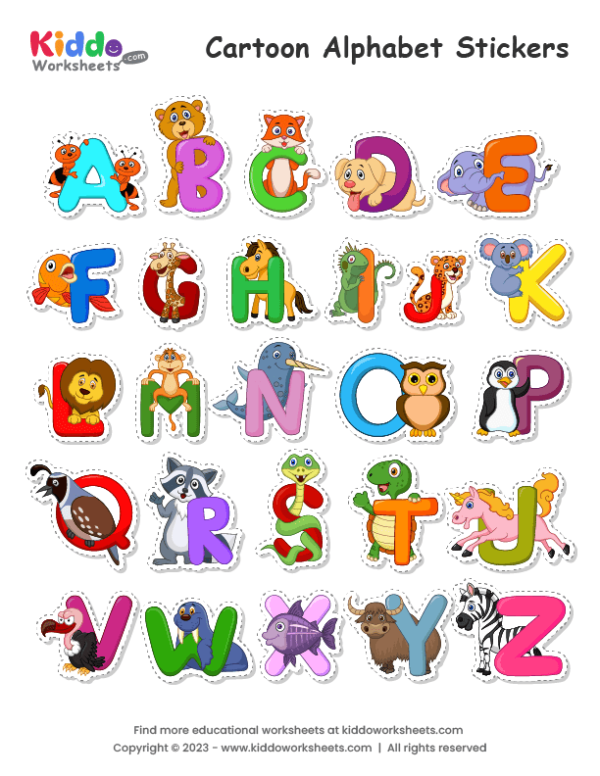 Alphabet Stickers