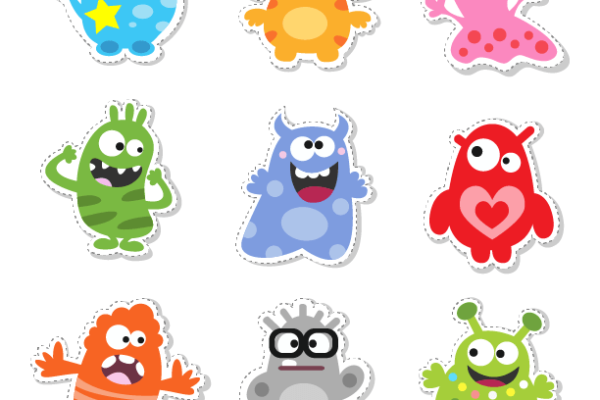 Monster Stickers