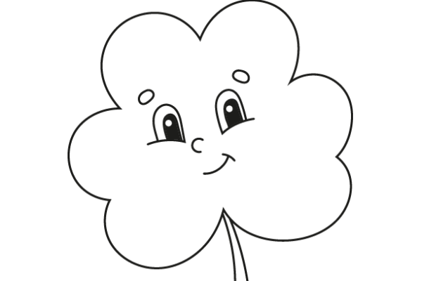 shamrock coloring page